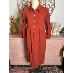 Women Unbranded Dress M Orange‎